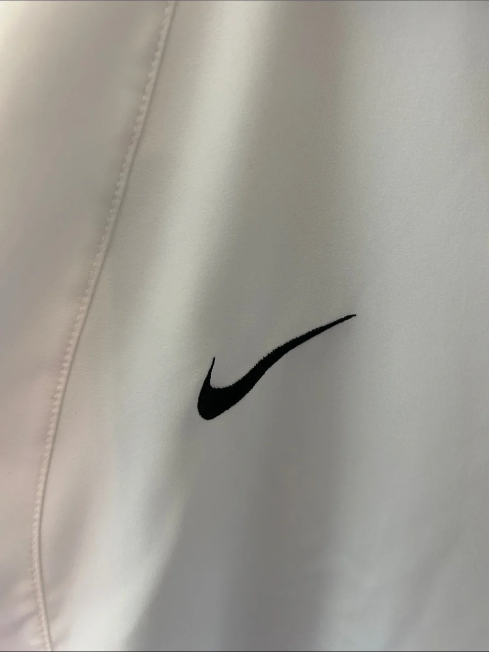 Spain Nike White Valencia CF Short Sleeve Soccer Jersey with Black Trim